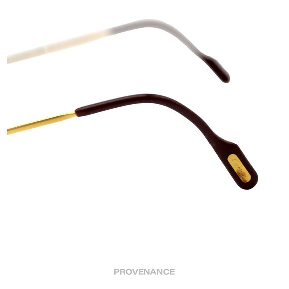🔴 Cartier Vendome Santos Vintage Sunglasses - Gold Brown - Picture 10 of 13